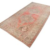 4x8 Vintage Red & Brown Classic Persian Rug, 135x246Cm