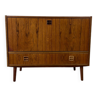 Buffet ou meuble hi-fi scandinave vintage en palissandre, années 60