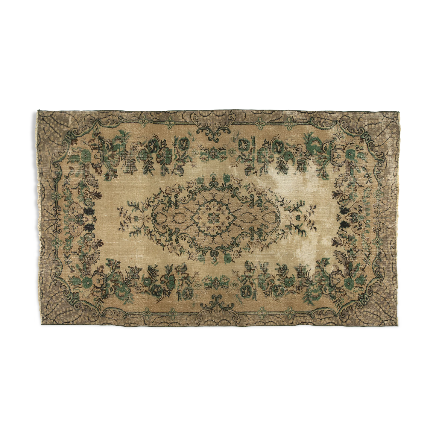 Anatolian handmade rug 262 x 164 cm