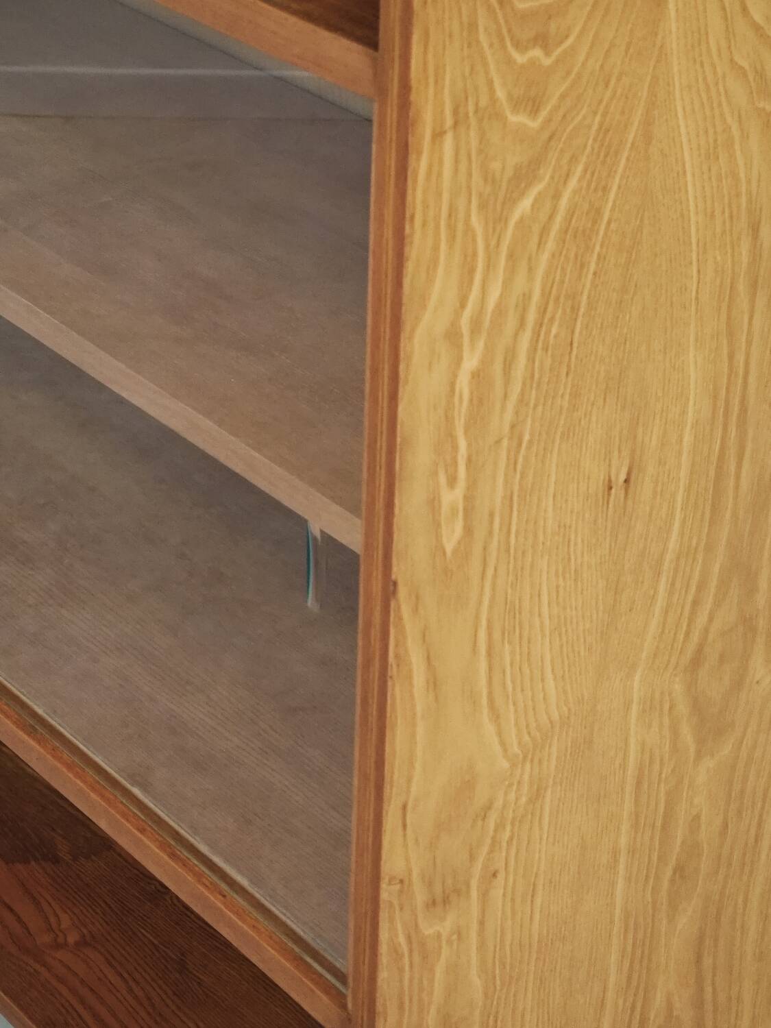 Libena 1960 glass display cabinet / bookcase