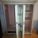 Old toilet cabinet