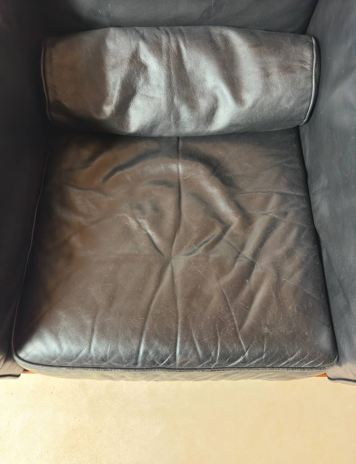 Armchair in the style of Tobia Scarpa