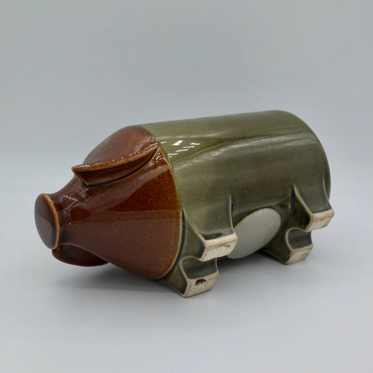 Vintage Pottery Piggy Bank