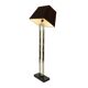 Eichholtz Arlington Design Floor Lamp Stainless Steel Granite Base 152cm