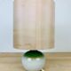 Lampe boule grès de Sylvie et Philippe Duriez