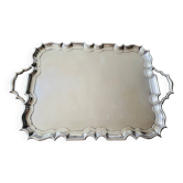 Plateau en argent massif – Thomas Bradbury & Sons – 1896 – 3950gr