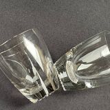Large glasses (9) - Mid-century modern - Crystal