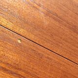 Old round extendable Scandinavian style table from the 1960s