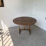 Table de vigneron en chêne, 1950