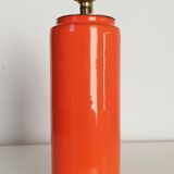 Ceramic lamp stand, orange