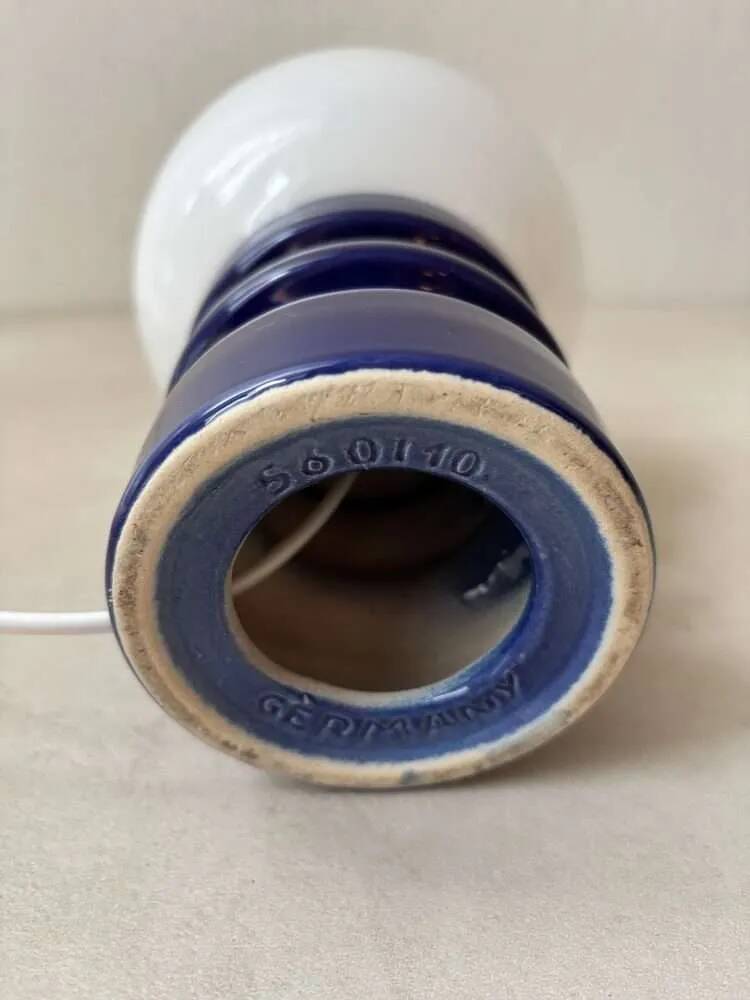 Dümler & Breiden table lamp from the 1970s, ceramic.