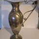 Pure brass ewer signed L Rozay Art Nouveau Style