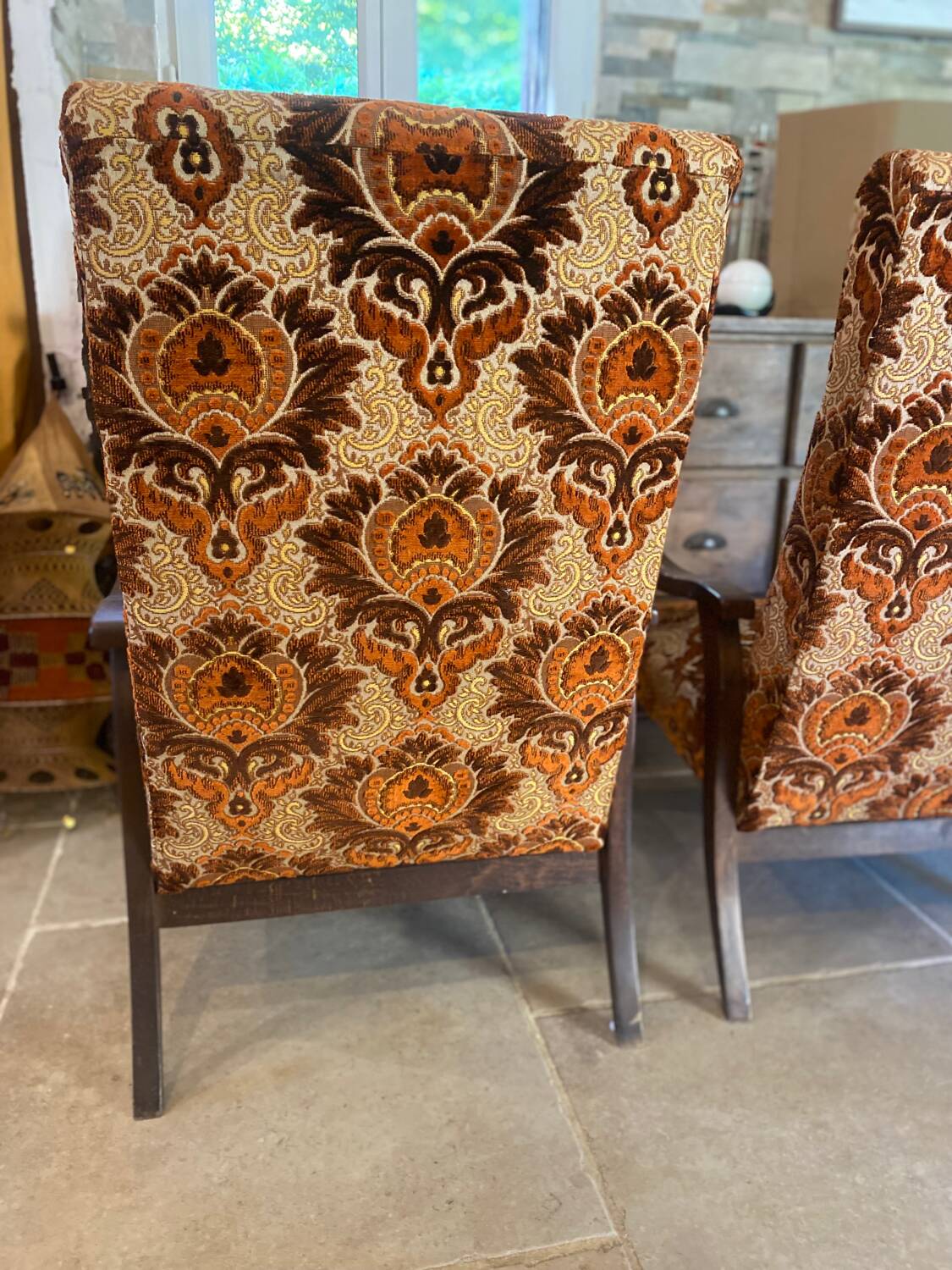 Pair of 50s armchairs