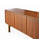 Large walnut sideboard – Restored vintage Scandinavian buffet