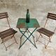 Antique bistro set folding garden set