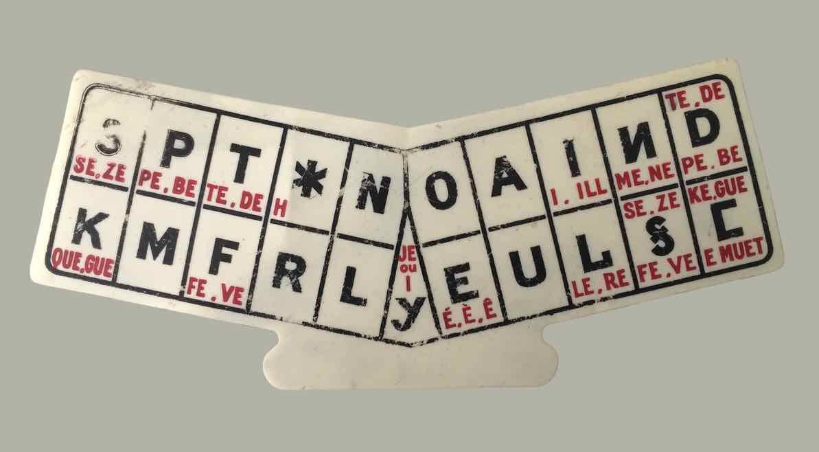 Stenograph Machine Grandjean Stenotype 1940s