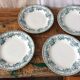6 assiettes Terre de fer modèle Guadeloupe