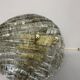Vintage Murano gold Ice Glass Metal Wall Light by Kaiser Leuchten, Germany 1970s