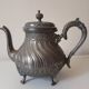 Sheffield teapot, silver, 19th century.