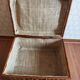 Ancient wicker, rattan and bamboo chest