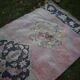 Vintage Turkish hallway rug 105x771 cm