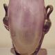 Art Nouveau vase in Lunéville earthenware