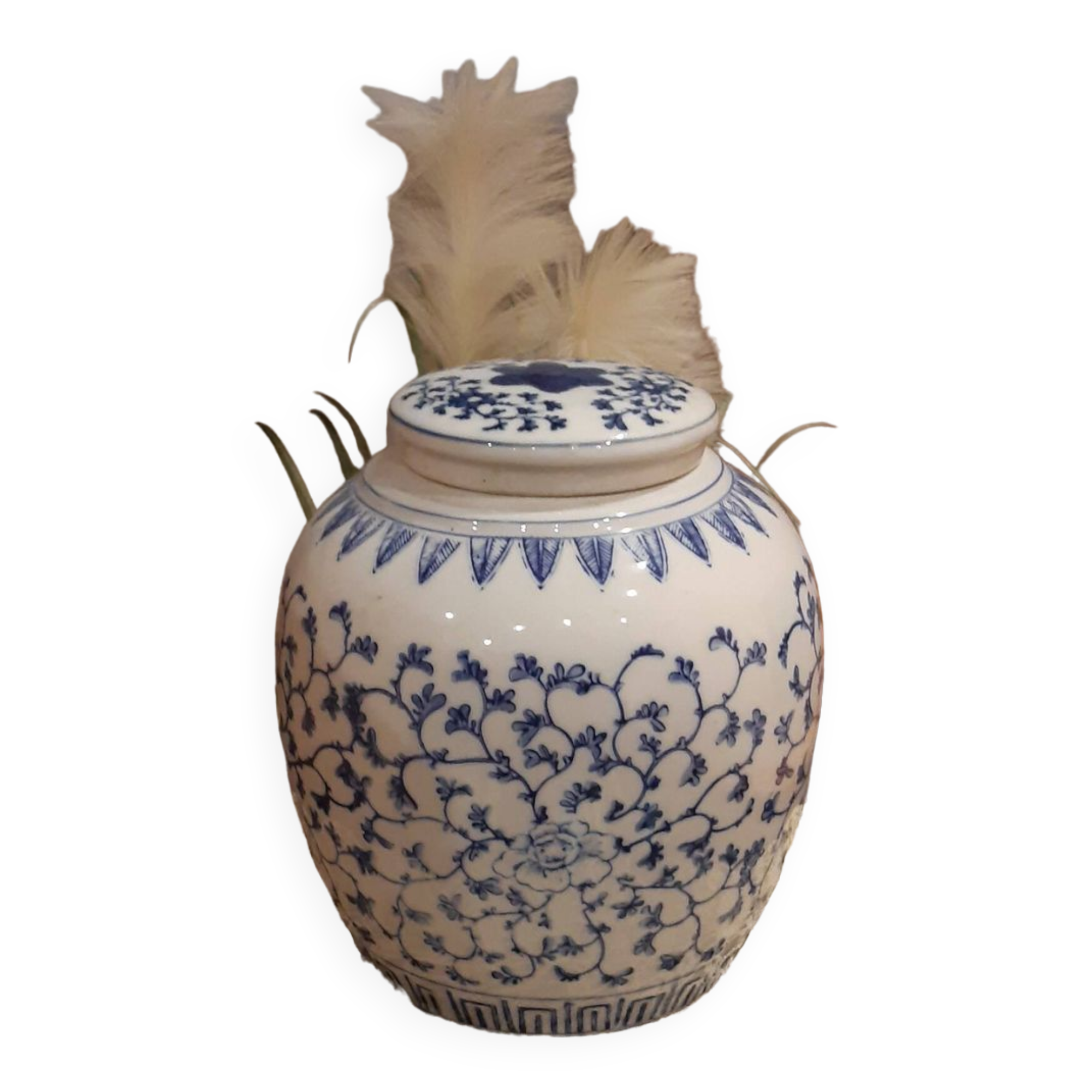 Chinese porcelain ginger pot