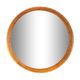 Miroir 1970, cadre en rotin
