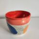 Contemporary ceramic bowl signed