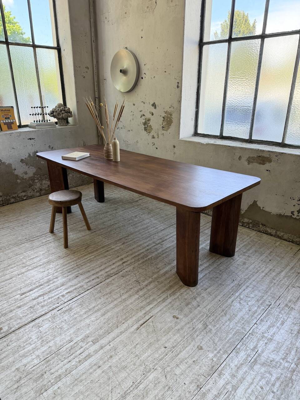 1950s oak reconstruction table