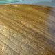 Victorian style oval mahogany table with 1 extension.
