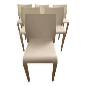 Lot 6 chaises Laleggera fabrication Alias