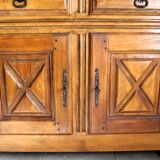 Abbatiale solid oak TV cabinet sideboard