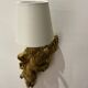 Pair of golden Puttis wall lights