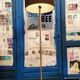 Brass lamppost