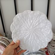Ensemble de 6 assiettes en barbotine