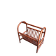 Dark bamboo magazine rack