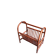 Dark bamboo magazine rack