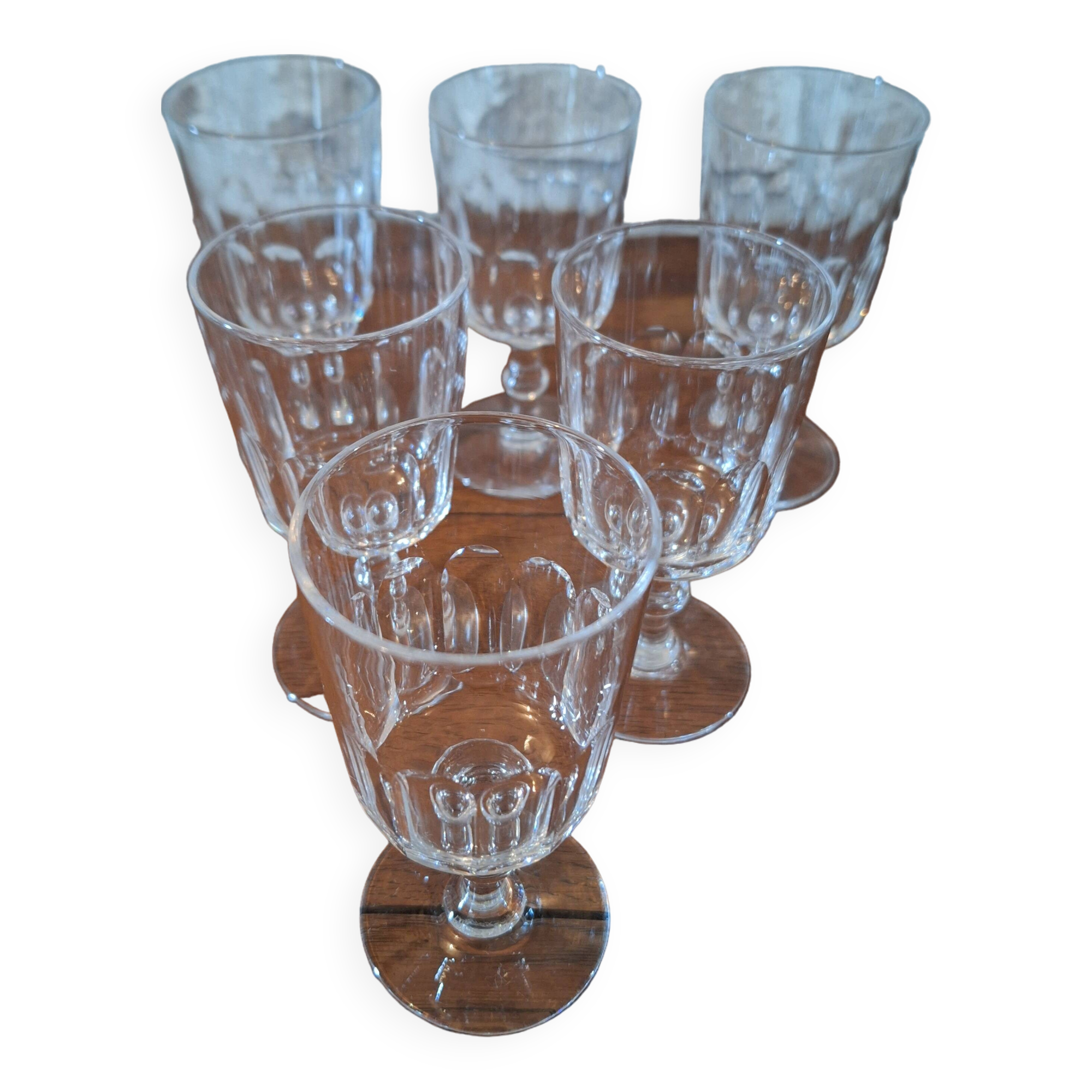 Crystal digestive glasses