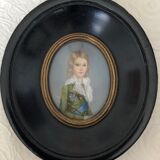 Portrait of a miniature young man