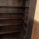 Art Deco corner bookcase