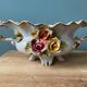 Bassano table planter, splashing flowers Italy