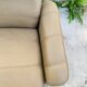Vintage De Sede leather swivel chair, tulip base.