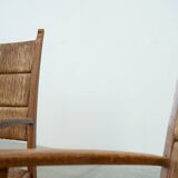 Set of two French lounge chairs