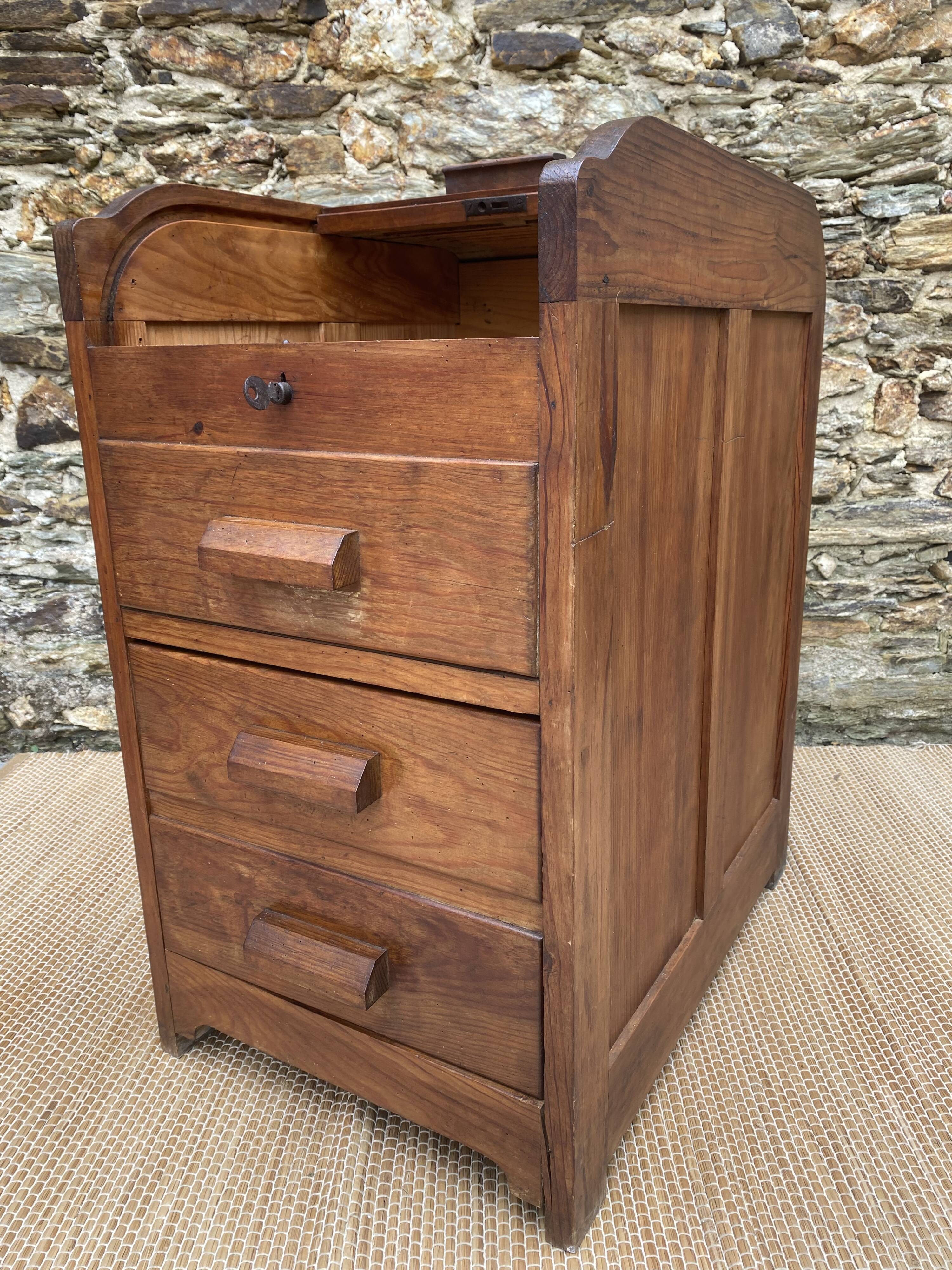 Office furniture, wooden sliding-door filing cabinet