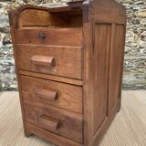 Office furniture, wooden sliding curtain filing cabinet