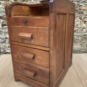 Office furniture, wooden sliding-door filing cabinet
