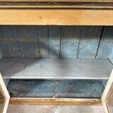 Patinated display case