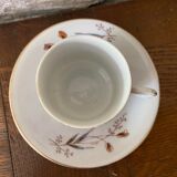 Set of 2 cups and saucers