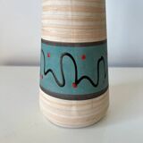 Scheurich West Germany ceramic vase - Marking 206 27 - 1960s-1970s
